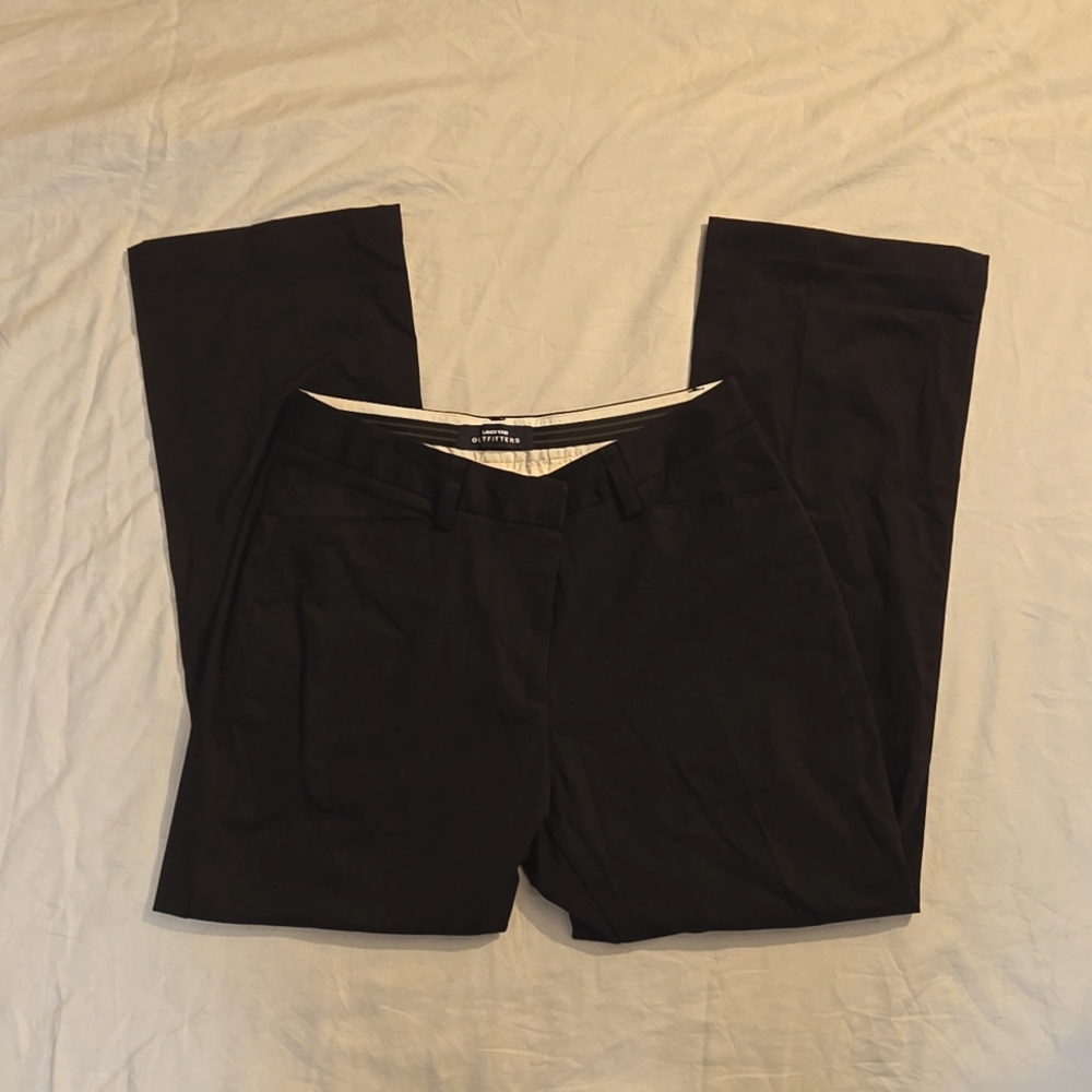 NWOT Land's End Outfitters Black/Dark Navy formal pants
